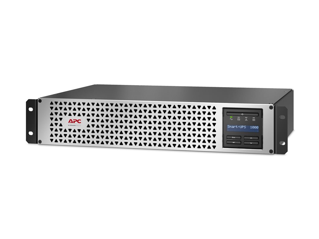 APC Smart-UPS Li-Ion 1000VA Short Depth with SmartConnect - USV (Rack - einbaufähig) - Wechselstrom 230 V - 800 watt - 1000 VA - 1-phasig - RS-232, USB - Ausgangsanschlüsse: 6 - 2U - Schwarz